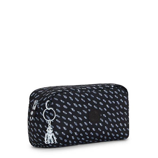 Kipling Gleam Printed Pouch Taske Blå | DK 2138KO